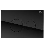 Комплект BAU 6 в 1: инсталляция BAU PRO, унитаз подвесной торнадо Bau Dream Hurricane-2, сиденье дюропласт микролифт, клавиша из стекла Dream, черная, фото2