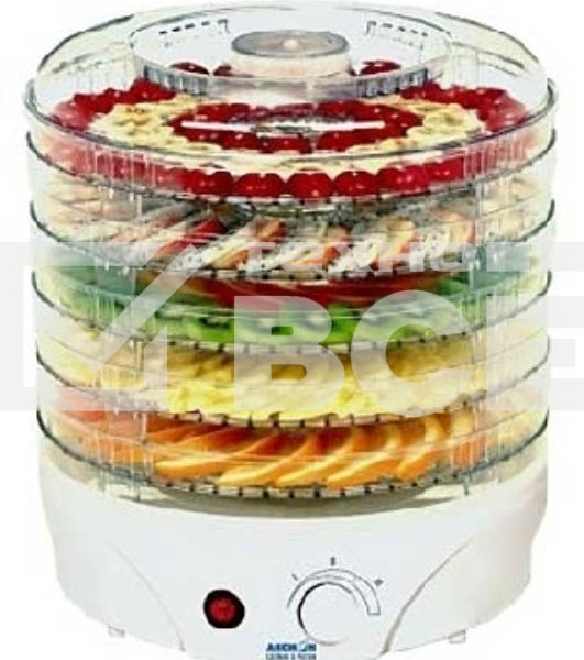 Сушка для фруктов и овощей Аксион Т 33 5под. 190Вт белый