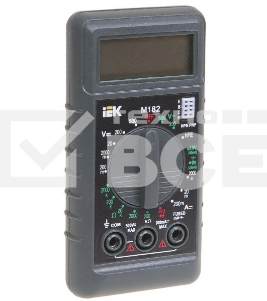 Мультиметр IEK Compact M182цифровой