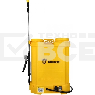 Опрыскиватель Deko DKSP10 аккум. 16л (065-0942)