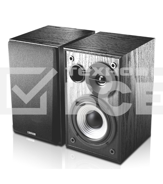 Колонки Edifier R980T темное дерево / черный {Активные, 2 x 12W RMS, 70-18000Гц, дерево}