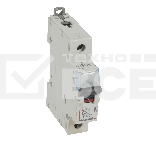 Выключатель автоматический DX3-E C25 1П 6000/6kA Авт.выкл.DX3-E C25 1П 6000/6kA