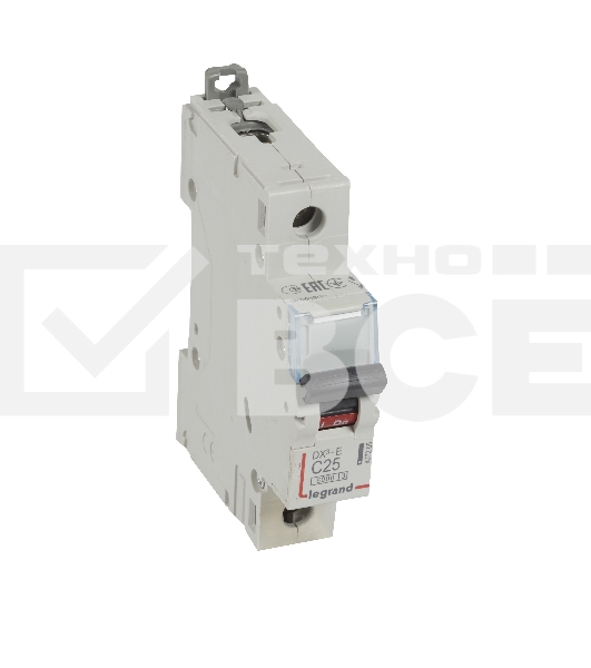 Выключатель автоматический DX3-E C25 1П 6000/6kA Авт.выкл.DX3-E C25 1П 6000/6kA