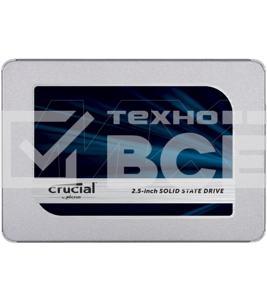 Накопитель SSD Crucial MX500, 500Gb, 2.5