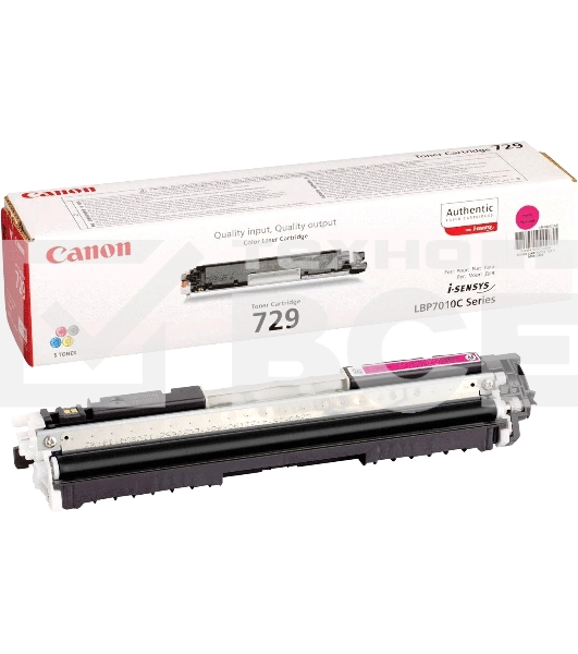 Картридж лазерный Canon Cartridge 729M (4368B002) пурпурный (1000 стр.) для CANON i-Sensys LBP-7010C/7018C