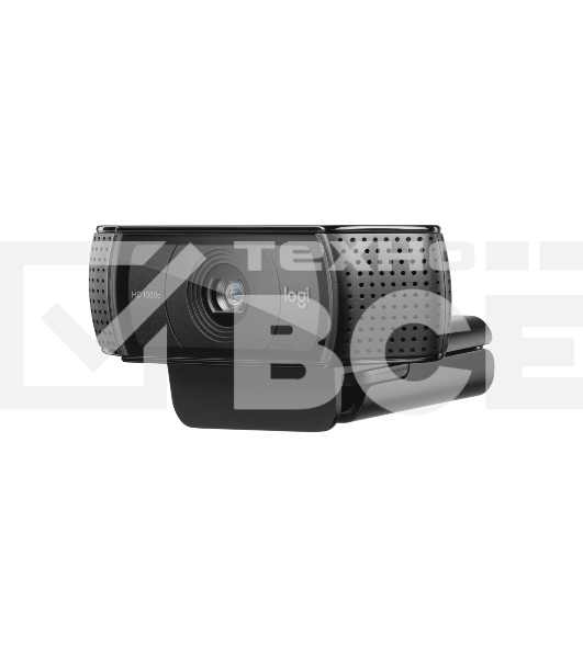 Веб-камера Logitech C920 HD Pro Webcam (Full HD 1080p/30fps, автофокус, угол обзора 78°, стереомикрофон, кабель 1.5м) (арт. 960-000998, M/N: VU0062)