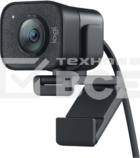 Камера Web Logitech StreamCam GRAPHITE черный USB3.1 с микрофоном
