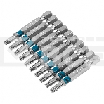 Набор бит TORX 20х50, сталь S2, 10 шт. Gross, фото4