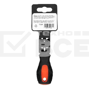 Отвертка Anti-Slip, PH2 х 38 мм, CrV, двухкомп. рукоятка Matrix