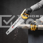 Ножовка по дереву Denzel 400 мм, 11 TPI, зуб 3D, двухкомпонентная рукоятка, фото 1