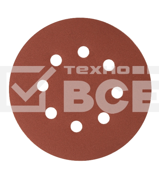 Круг абразивный Сибртех на ворсовой подложке под 