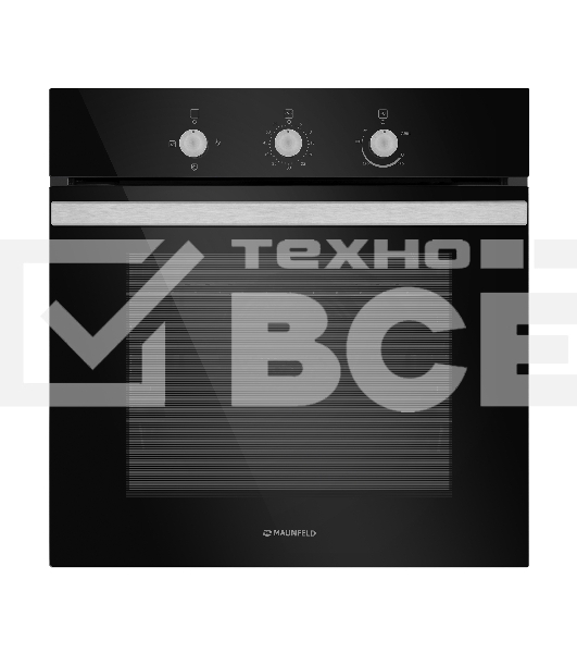 Шкаф духовой газовый Maunfeld MGOG.673B, встраиваемый