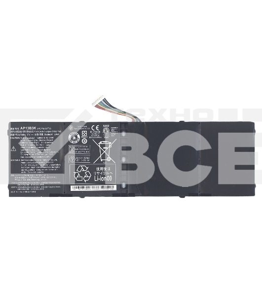 Аккумуляторная батарея для ноутбука Acer Aspire V7-482 15V 3560mAh 53Wh