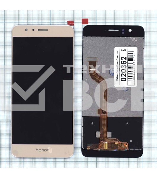 Дисплей для Huawei Honor 8 золото