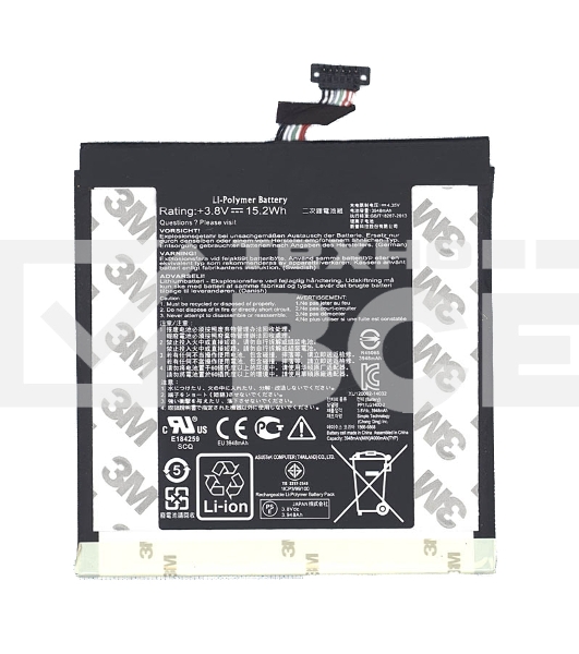 Аккумуляторная батарея C11P1331 для Asus FonePad 8 FE380CG 3,8V 15,2Wh