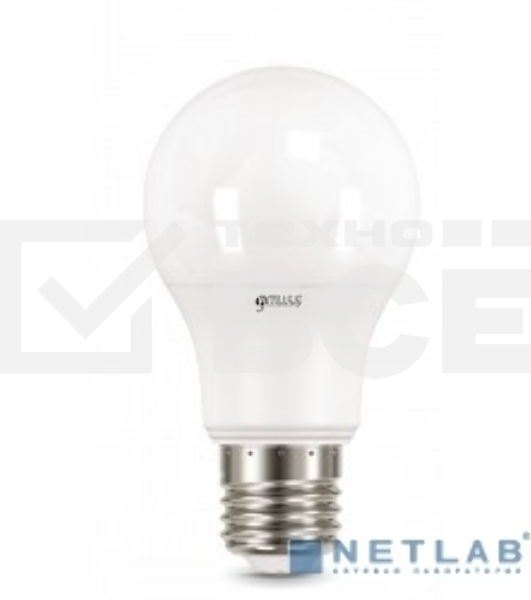 Светодиодная лампа GAUSS 102502210 LED A60 10W E27 920lm 4100K 1/10/50