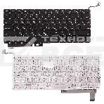 Клавиатура для ноутбука MacBook A1286 с SD плоский ENTER, фото3