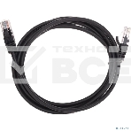 Патч-корд U/UTP Rexant CAT 5e, RJ45-RJ45, 26AWG, ZH нг(А)-HF, черный, 2 м, фото2