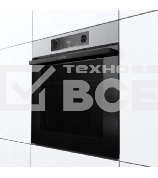 Встраиваемая электрическая духовка 60 см Gorenje BOB6737E01X
