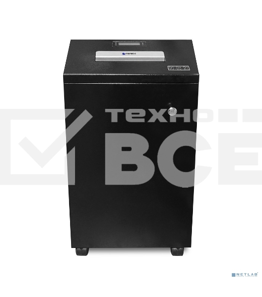 Шредер Heleos УО55-7 черный (секр.P-7) фрагменты 7лист. 55лтр.