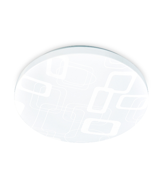 Потолочный светодиодный светильник Ambrella light FZ1040 WH белый 30W 6400K D370*55 (Без ПДУ)