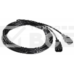 Кабель-удлинитель питания Buro AN23-1008-5 IEC320-C13/IEC320-C14 5м, фото2