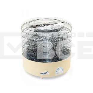 Сушилка для овощей Ротор-Дива СШ 007, 5 прозрачных поддонов в цветной упак. Барнаул