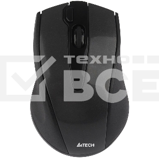 Мышь беспроводная A4Tech G9-500F черный, 1200 dpi, радиоканал, USB, кнопки - 4