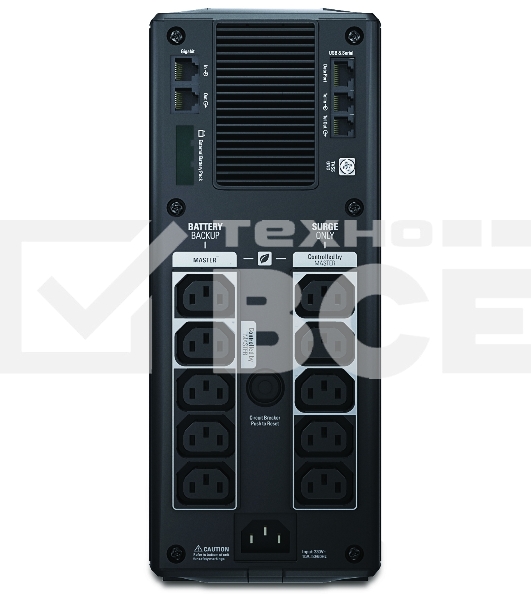 Источник бесперебойного питания APC Back-UPS Pro BR1500GI 865Вт 1500ВА черный