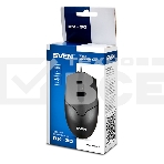 Мышь проводная SVEN RX-30 черный, 1000 dpi, USB, кнопки - 3, фото2