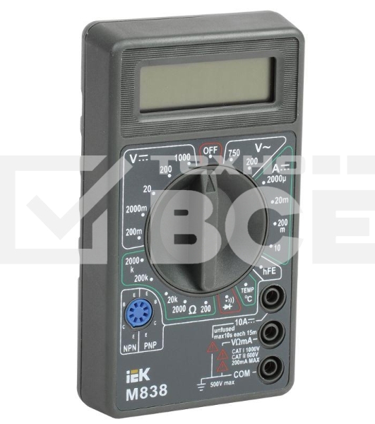 Мультиметр IEK Universal M838цифровой