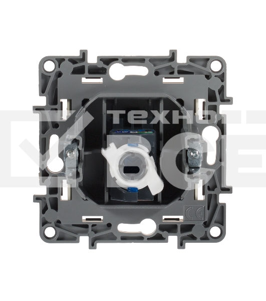 Розетка RJ45 кат. 5 UTP, сл. кость ETIKA