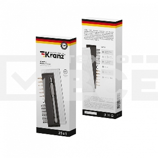 Набор отверток для точных работ KRANZ RA-01 25 предметов