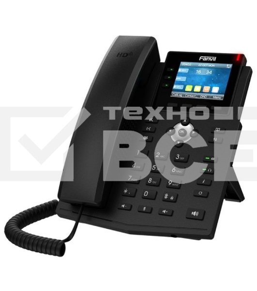 Телефон IP Fanvil X3U Pro черный