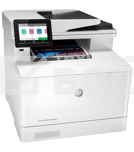 МФУ лазерное HP LaserJet Pro M479fdn (W1A79A), A4, цветной, печ. до 27 стр/мин., скан. до 29 стр/мин. (ч/б) 20 стр/мин. (цвет), 600 x 600 dpi (печать) 1200x1200dpi (скан.), USB, RJ-45, Air Print, Mopria