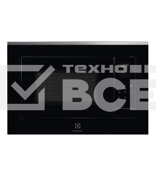 Микроволновая печь встраиваемая Electrolux LMSD253TM чёрный, 25 л, 900 Вт, переключатели - сенсорные Touch Control