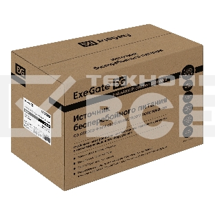 Источник бесперебойного питания ExeGate EX292608RUS SpecialPro UNB-2000.LED.AVR.4C13.RJ.USB <2000VA/1200W, LED, AVR,4*C13, RJ45/11,USB, металлический корпус, Black>