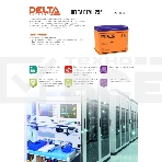 Аккумуляторная батарея Delta DTM 1255 L напряжение 12В, емкость 55Ач (239x132x210mm), фото4