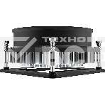 Кулер ID-COOLING DK-17 PWM серебристый/черный 92мм алюминий 2200rpm 26db 4-pin 65W 42мм, фото5