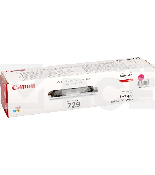 Картридж лазерный Canon Cartridge 729M (4368B002) пурпурный (1000 стр.) для CANON i-Sensys LBP-7010C/7018C