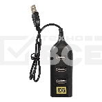 Хаб USB (концентратор) ExeGate EX293976RUS DUB-42 (кабель-адаптер USB2.0 --> 4xUSB2.0, Plug&Play, черный), фото3