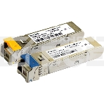Трансивер DIS-S330T Industrial WDM SFP Transceiver, 1000Base-BX-D, Simplex LC, TX: 1550nm, RX: 1310nm, Single-mode, 30KM, - 40° to 85°C, фото 1
