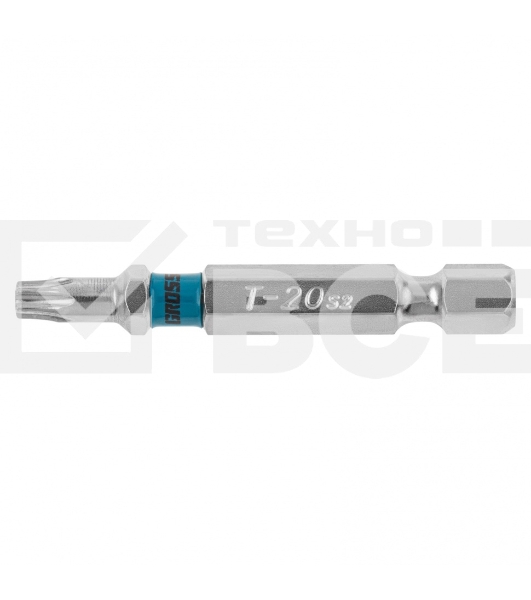 Набор бит TORX 20х50, сталь S2, 10 шт. Gross