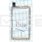 Сенсорное стекло (тачскрин) HS1280 V02S, белое, фото 1