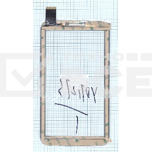 Сенсорное стекло (тачскрин) HS1280 V02S, белое