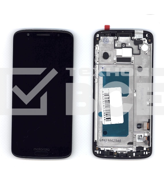 Дисплей для Motorola Moto G6 черный