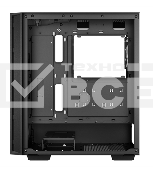 Компьютерный корпус Deepcool MATREXX 55 V4 без БП, боковое окно (закаленное стекло), 3xARGB LED 140мм вентилятора спереди, 1xARGB LED 120мм вентилятор сзади, черный, ATX