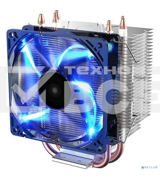 Кулер для процессора DEEPCOOL GAMMAXX 300 FURY серебристый, 95 мм, алюминий/медь, 1800 об/мин, 21 дБ, 4 pin, 130 Вт, 130.5 мм