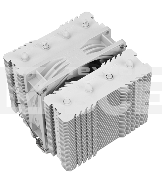 Устройство охлаждения(кулер) Thermalright Peerless Assassin 90 SE Soc-AM5/AM4/1151/1200/1700 белый 4-pin 23.85dB Al+Cu Ret (PA90-SE-WH)