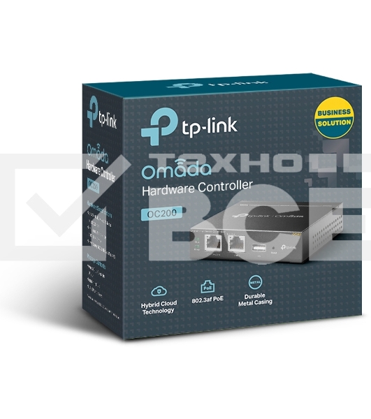 Контроллер TP-Link Omada OC200 10/100BASE-TX черный